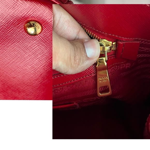 Prada | Vernice saffiano lux structured satchel tote - Picture 8 of 17